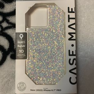 Brand new Case Mate glittery phone case for IPhone 14 Pro Max